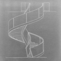 gravure sur acier escaliers sur mesure