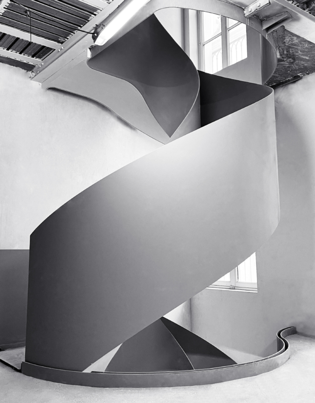 escalier spirale escalier art