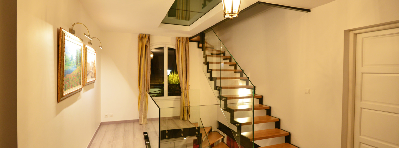 escalier droit sur mesure particulier